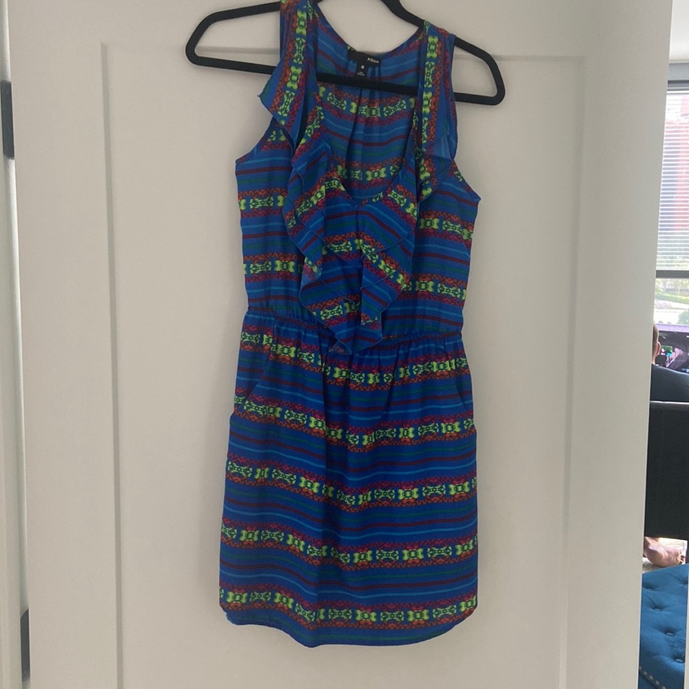 Aqua dress